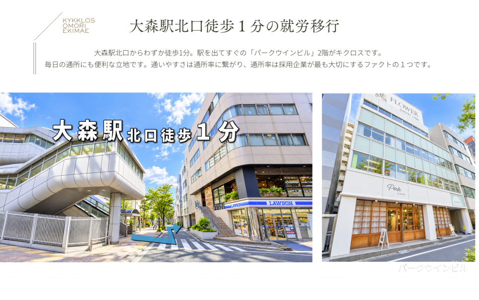 キクロス大森駅前のお知らせ